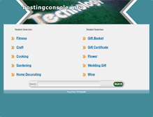 Tablet Screenshot of hostingconsole.info